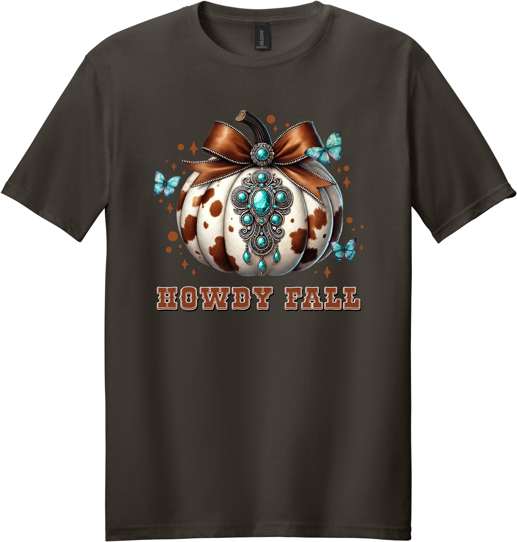 Howdy Fall Pumpkin Unisex Tee ~ Printed in the USA