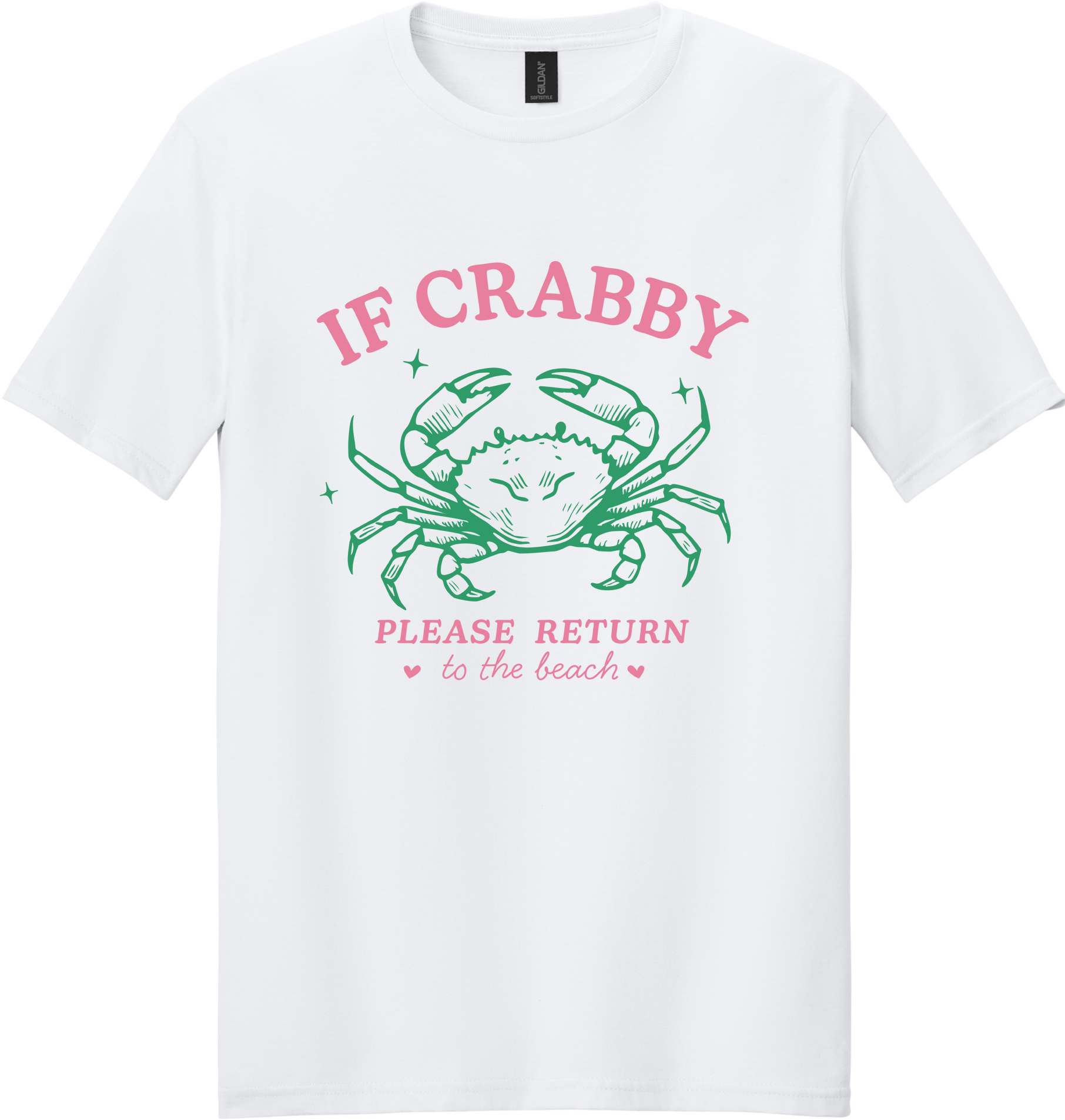 If Crabby Return to the Beach Unisex Tee ~ Printed in the USA