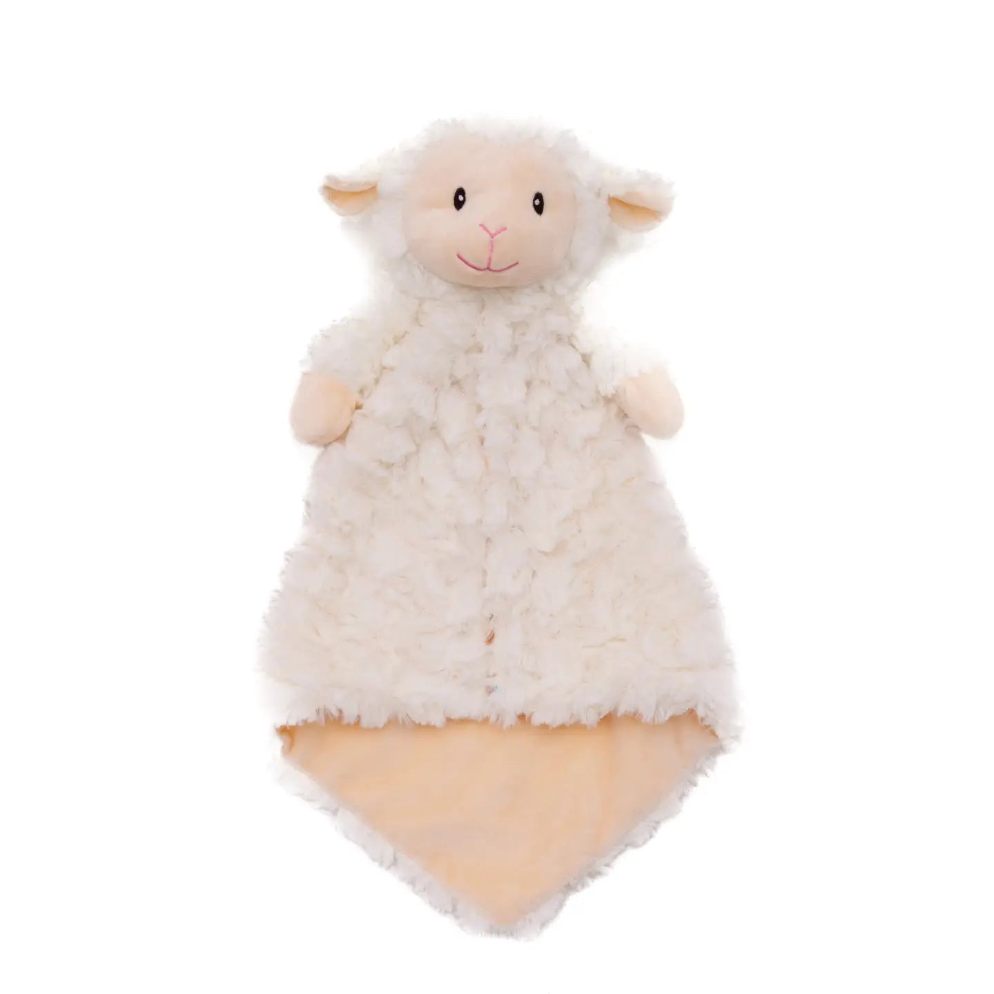 Personalized Animal Lovey ~ Embroidered Baby Security Blanket