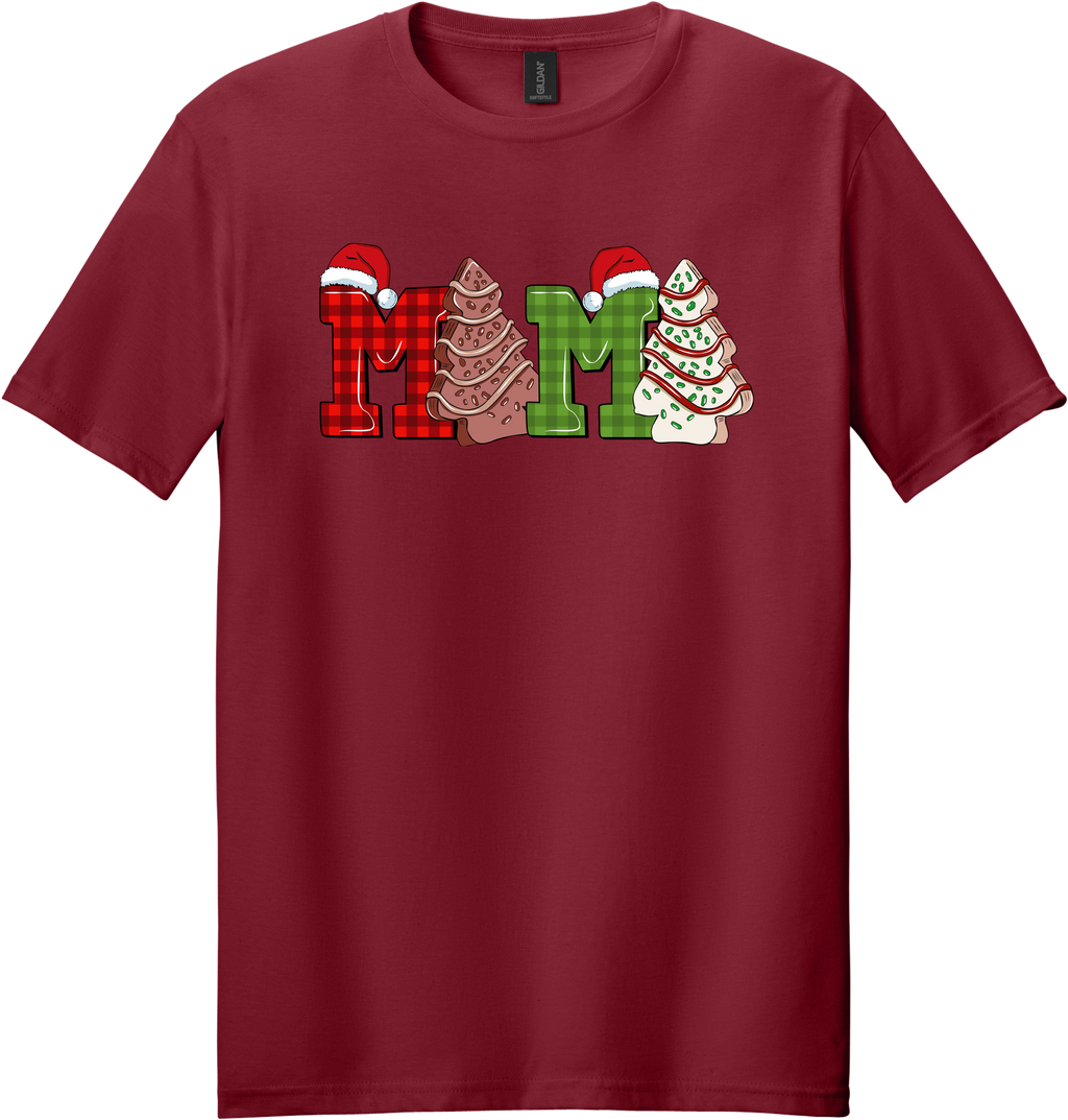 Mama Christmas Cakes Unisex Tee ~ Printed in the USA