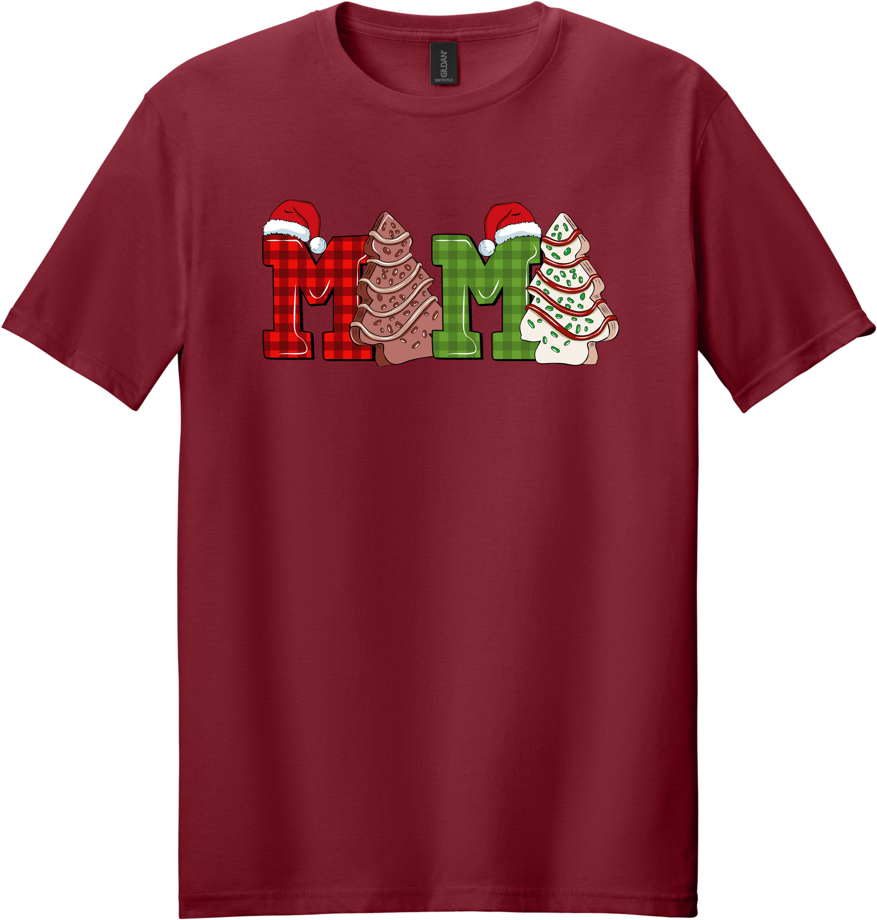 Mama Christmas Cakes Unisex Tee ~ Printed in the USA