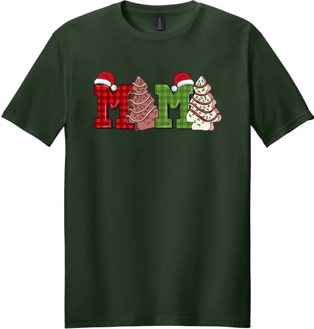 Mama Christmas Cakes Unisex Tee ~ Printed in the USA