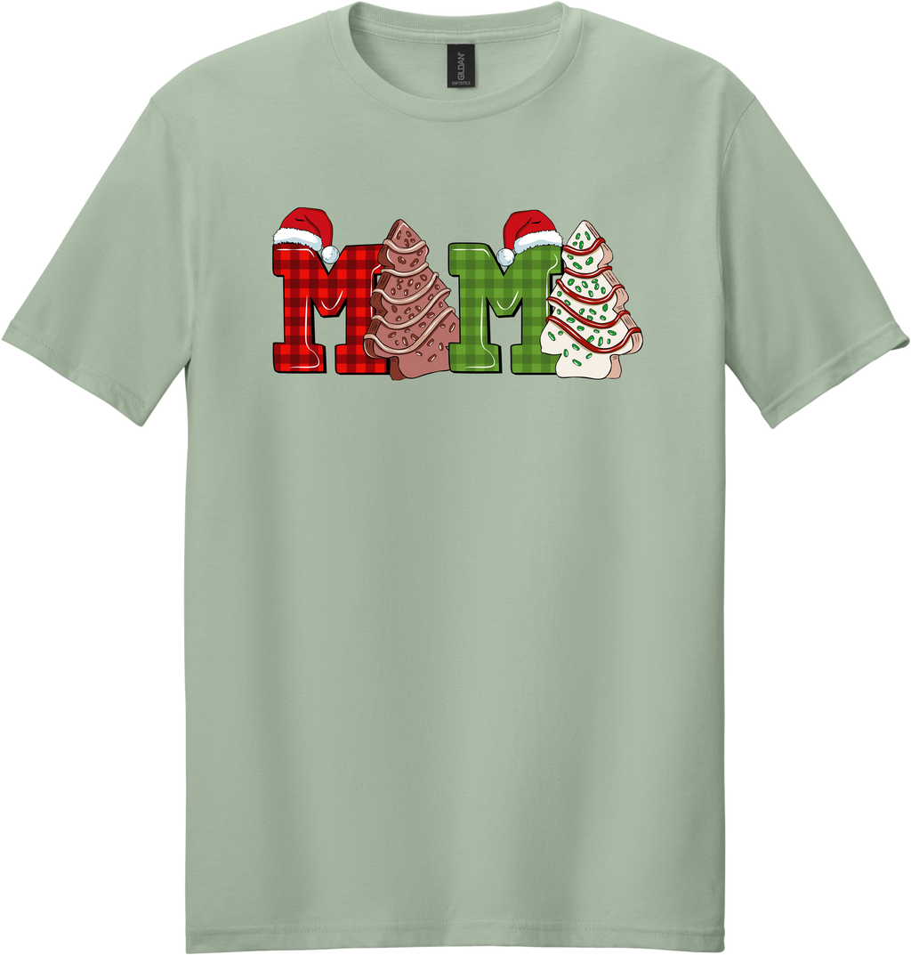 Mama Christmas Cakes Unisex Tee ~ Printed in the USA