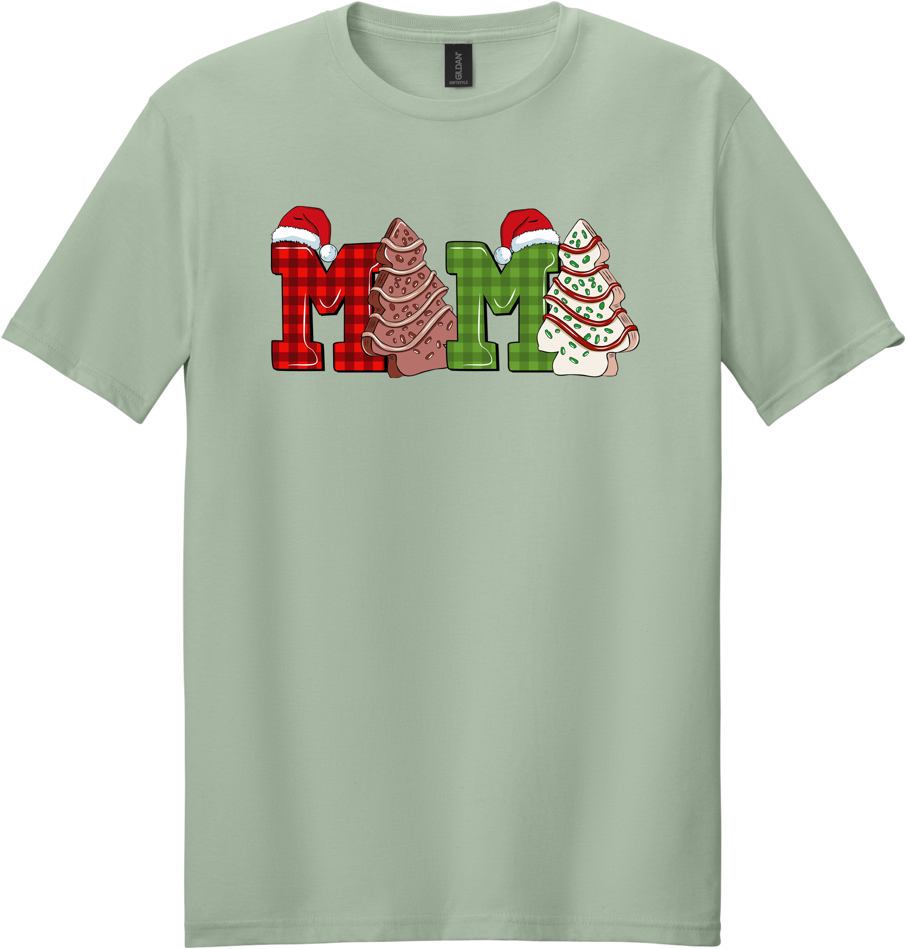 Mama Christmas Cakes Unisex Tee ~ Printed in the USA
