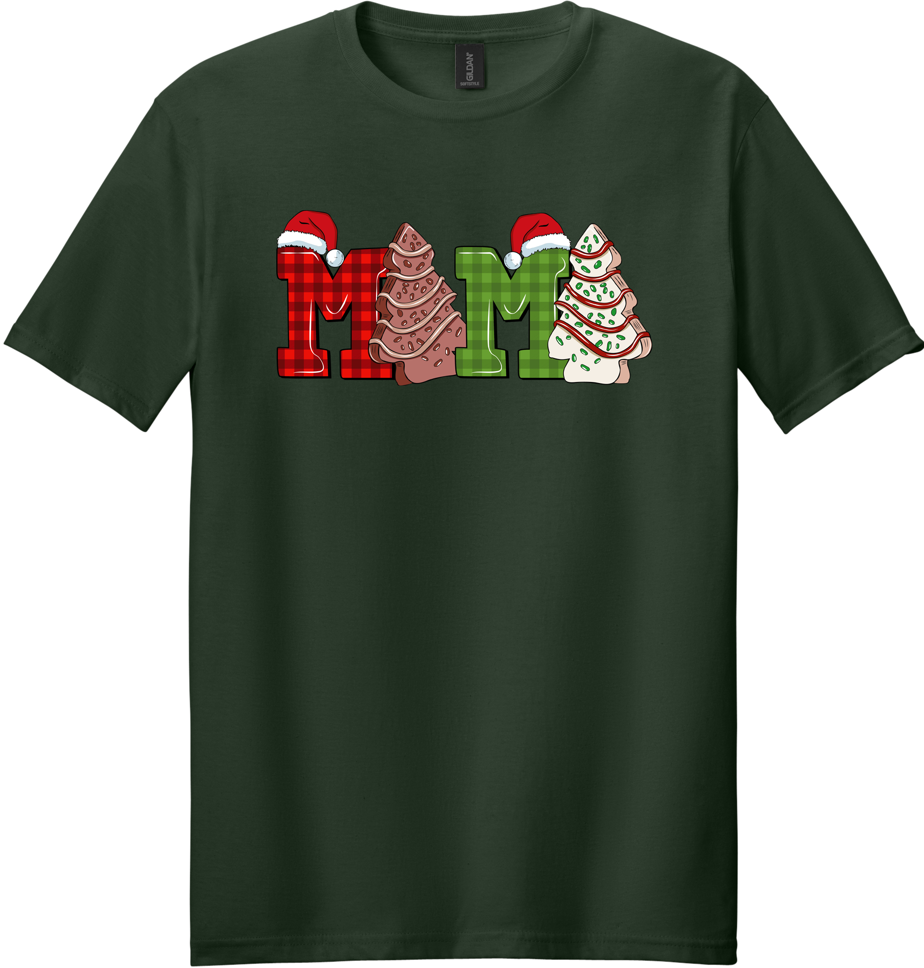Mama Christmas Cakes Unisex Tee ~ Printed in the USA