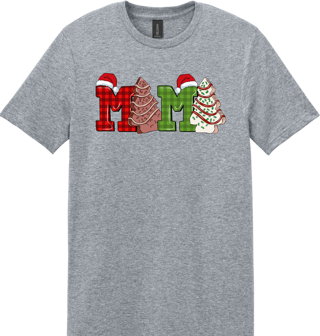 Mama Christmas Cakes Unisex Tee ~ Printed in the USA