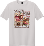 North Pole Book Club Unisex Tee ~ Printed in the USA
