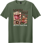 North Pole Book Club Unisex Tee ~ Printed in the USA