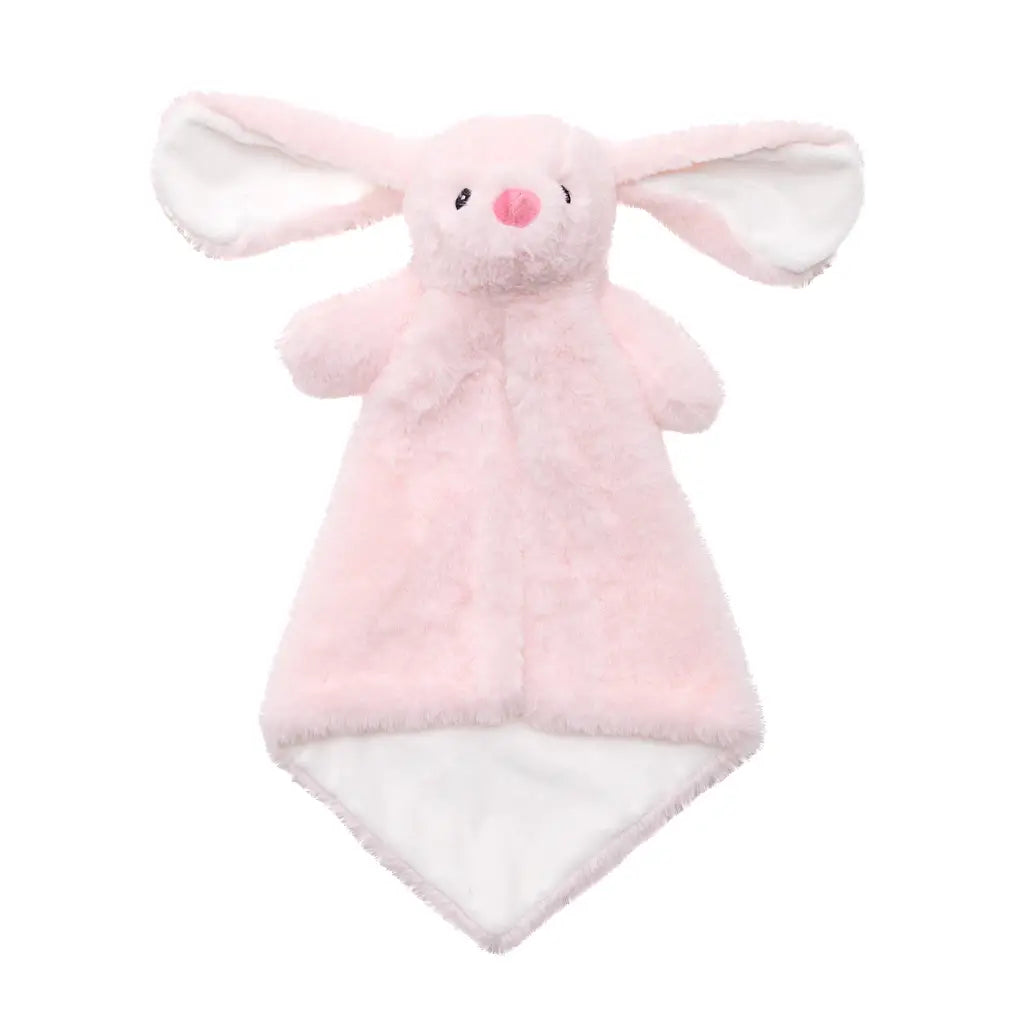 Personalized Animal Lovey ~ Embroidered Baby Security Blanket