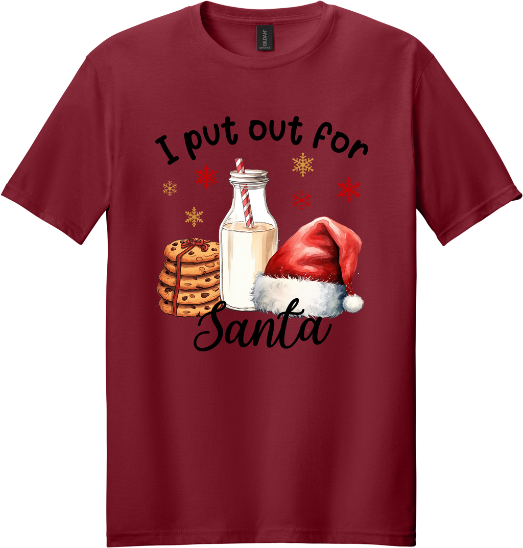 I Put Out For Santa Unisex Tee ~ Printed in the USA