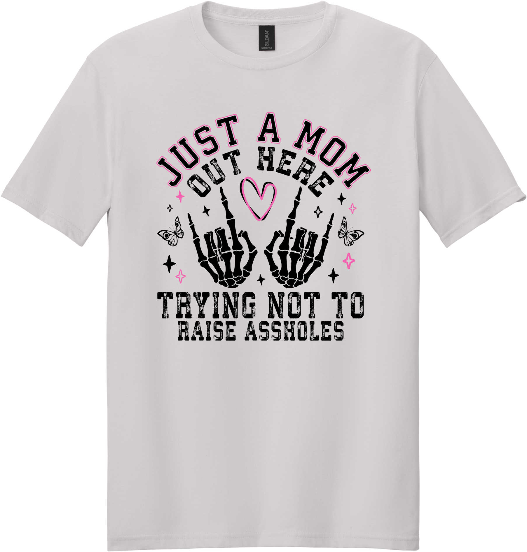 Trying Not To Raise Assholes Unisex Tee ~ Printed in the USA