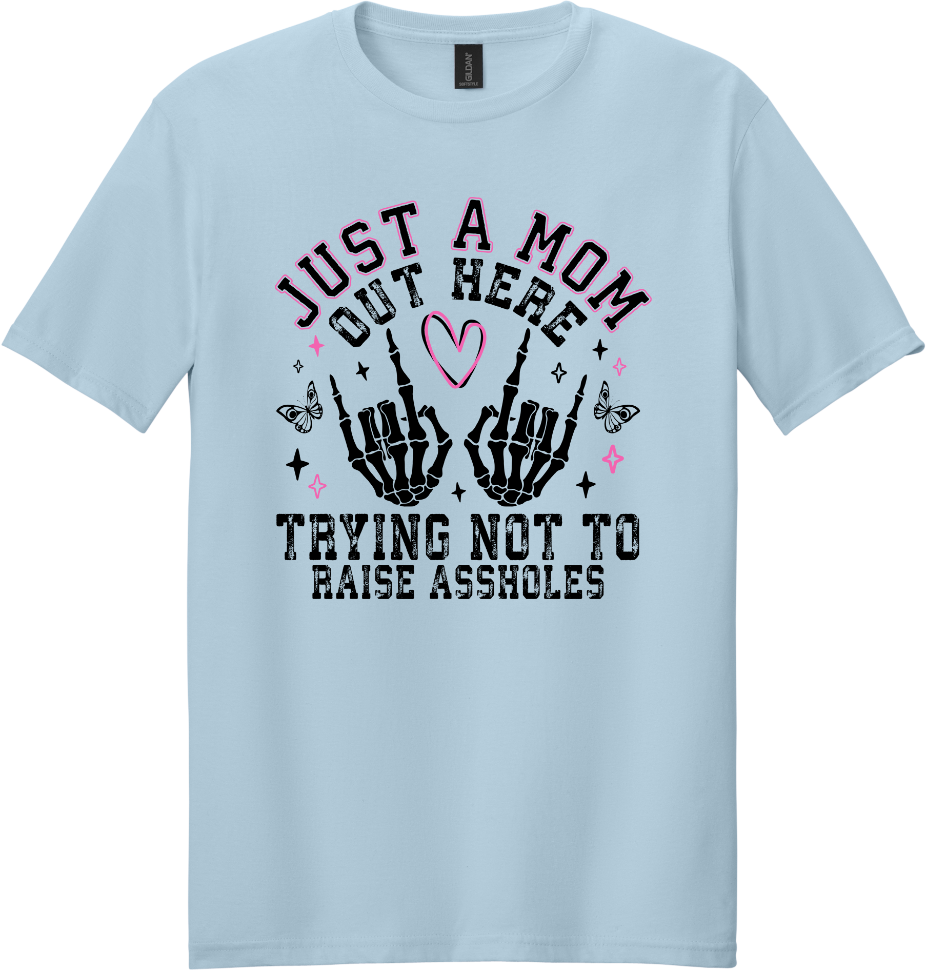 Trying Not To Raise Assholes Unisex Tee ~ Printed in the USA