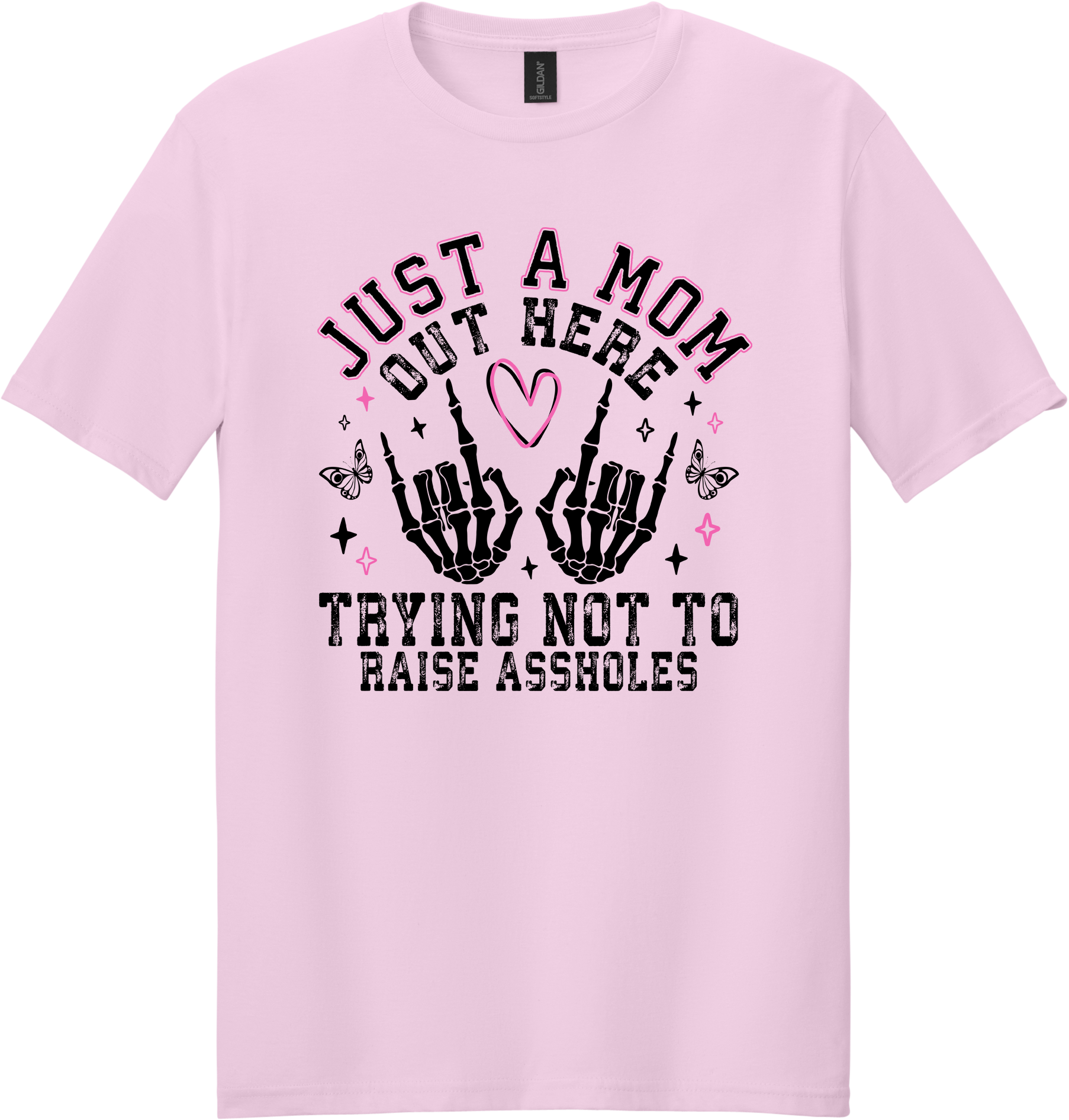 Trying Not To Raise Assholes Unisex Tee ~ Printed in the USA