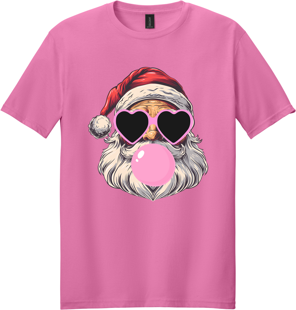 Bubblegum Santa Unisex Tee ~ Printed in the USA