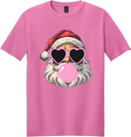 Bubblegum Santa Unisex Tee ~ Printed in the USA
