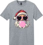 Bubblegum Santa Unisex Tee ~ Printed in the USA