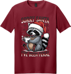 Sorry Santa I've Been Feral Unisex Tee ~ Printed in the USA