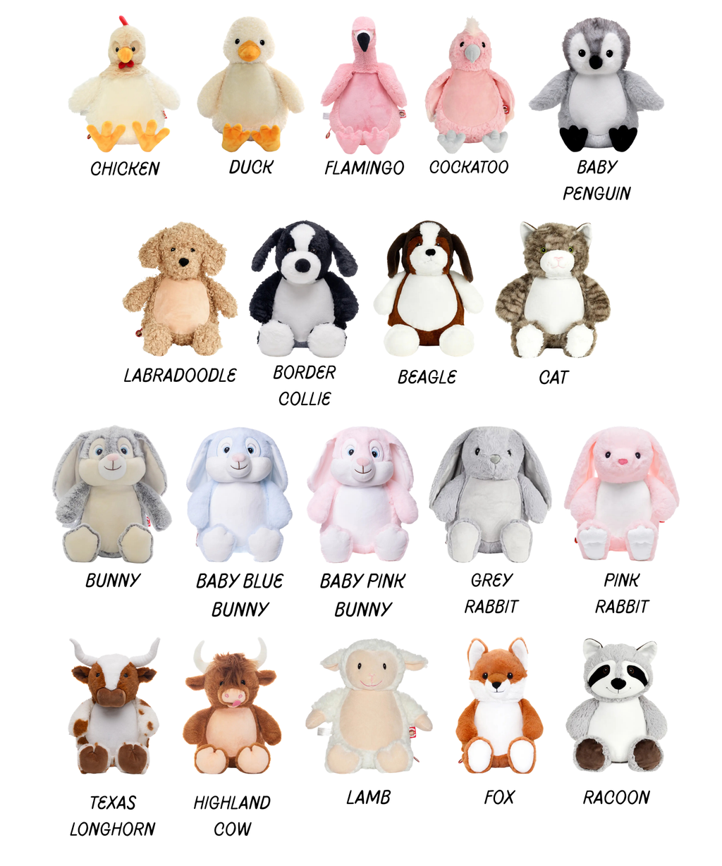 Personalized Easter Stuffed Animal ~ Embroidered Baby Plush ~ 'My First Easter'