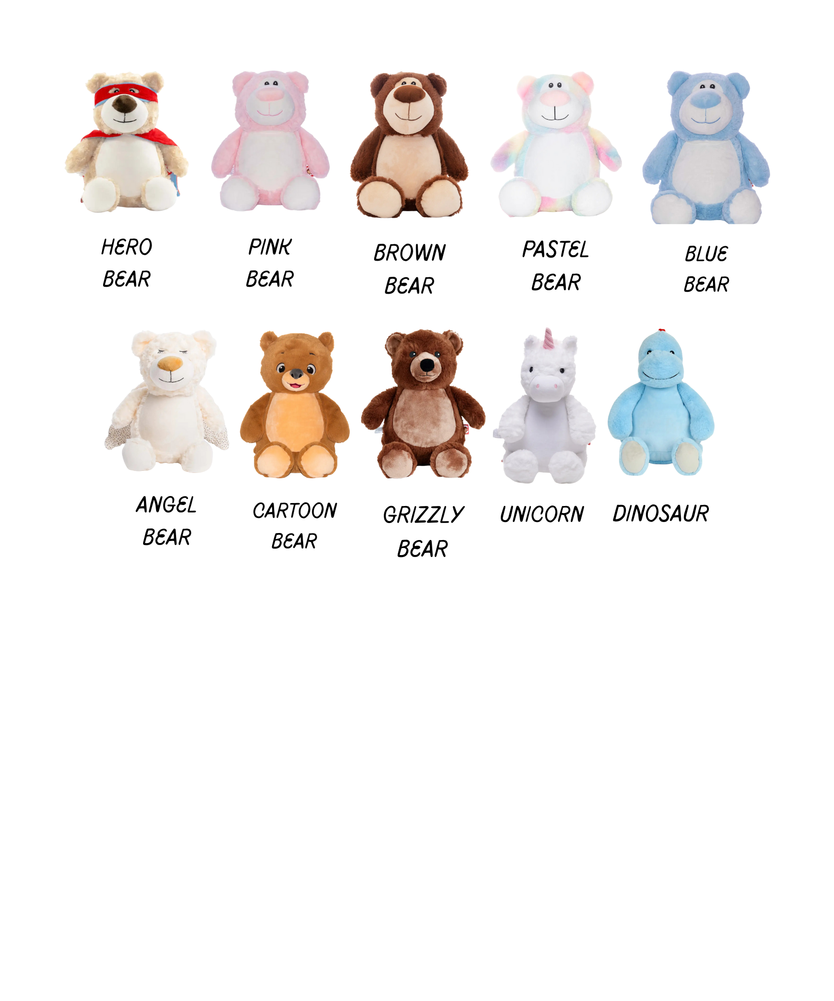 Personalized Baby Stuffed Animal with Birth Stats | Cubbies® Custom Plush Keepsake
