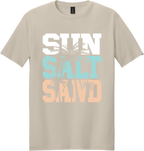 Sun Salt Sand Unisex Tee ~ Printed in the USA