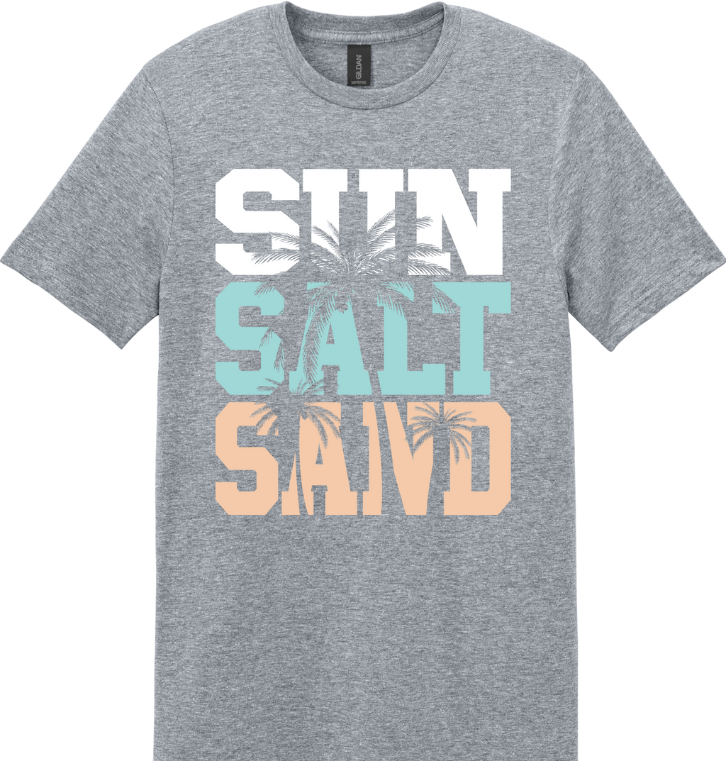 Sun Salt Sand Unisex Tee ~ Printed in the USA