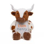 Personalized Plush Stuffed Animal ~ Embroidered Name Keepsake ~ Baby Shower ~ Birthday