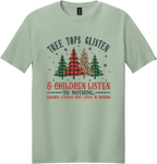 Tree Tops Glisten Unisex Tee ~ Printed in the USA