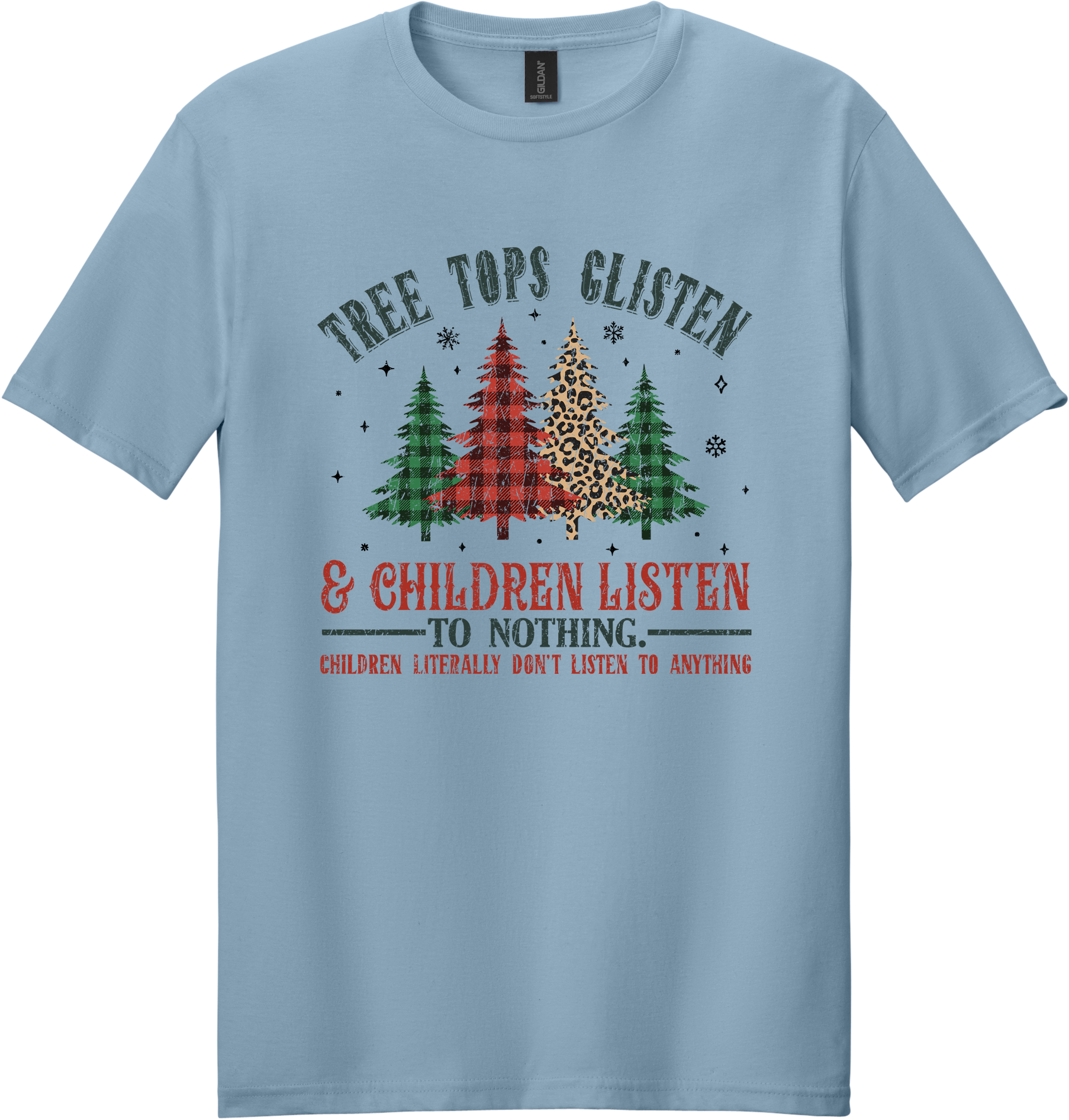 Tree Tops Glisten Unisex Tee ~ Printed in the USA