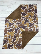 Camouflage Baby Blanket
