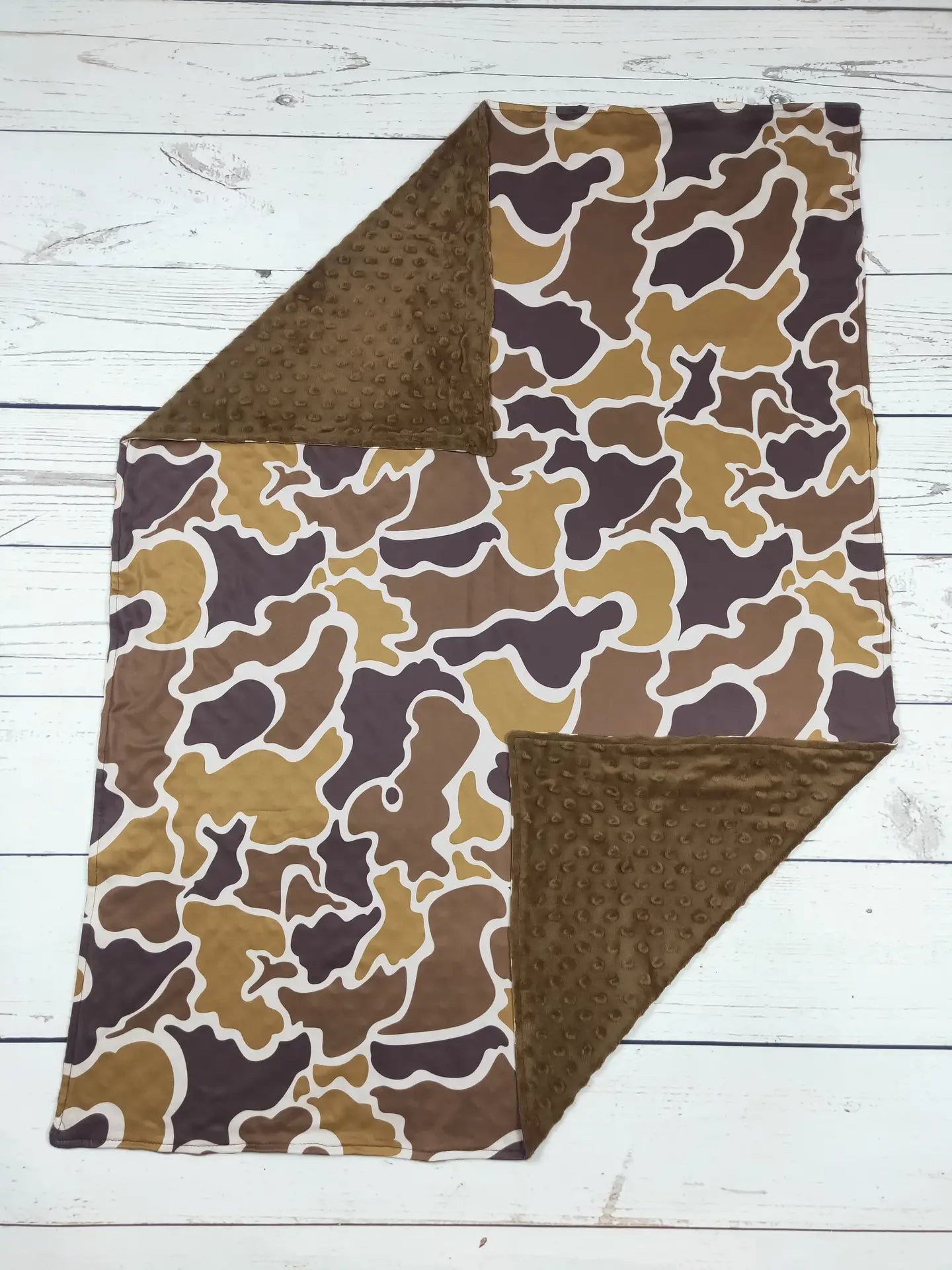 Camouflage Baby Blanket