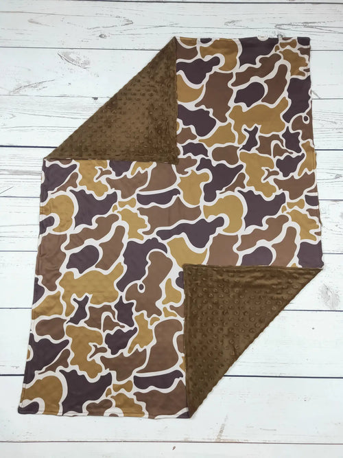 Camouflage Baby Blanket